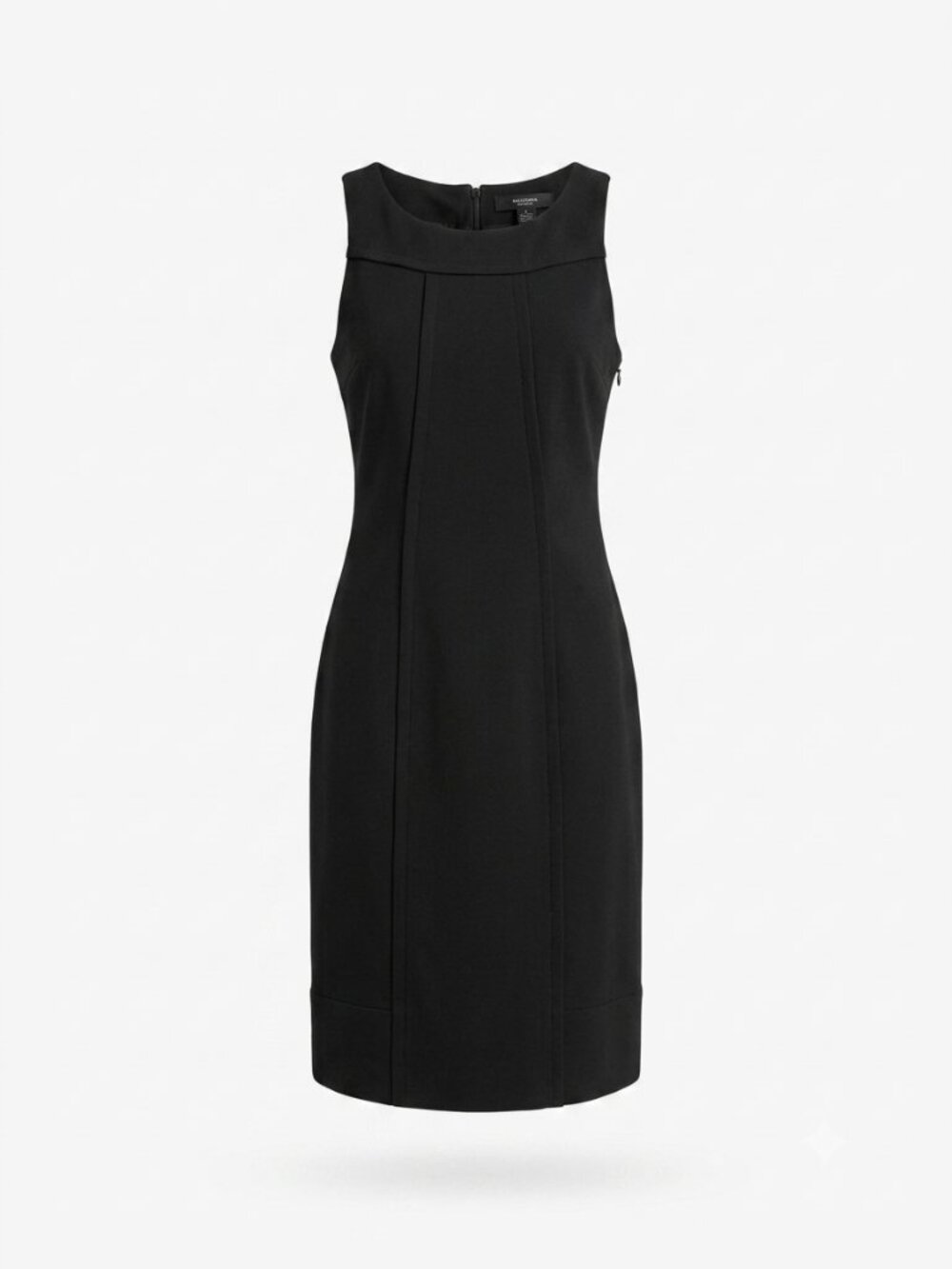 Etcetera Black Sleeveless Sheath Dress Career Cocktail Size 2
